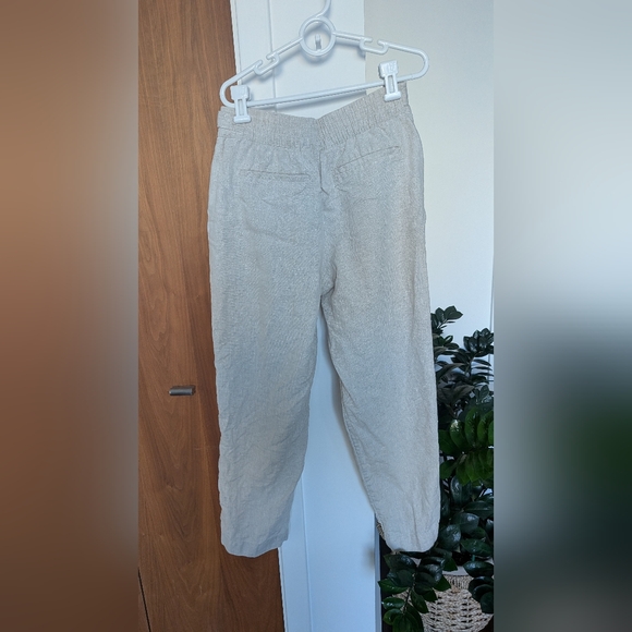 Athleta Voyager Linen Pants 0P - Picture 3 of 4